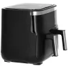 Karstā gaisa friteris Severin FR 2453 Double 3.25 L 2850 W melns sudrabains