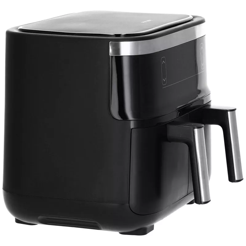Karstā gaisa friteris Severin FR 2453 Double 3.25 L 2850 W melns sudrabains