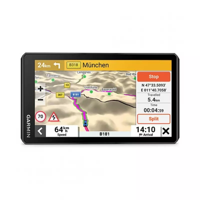 Rokas GPS navigators GARMIN ZUMO XT2 6 collu skārienekrāns, 32 GB iekšējā atmiņa, MicroSD atbalsts, IPX7, Bluetooth/Wi‑Fi