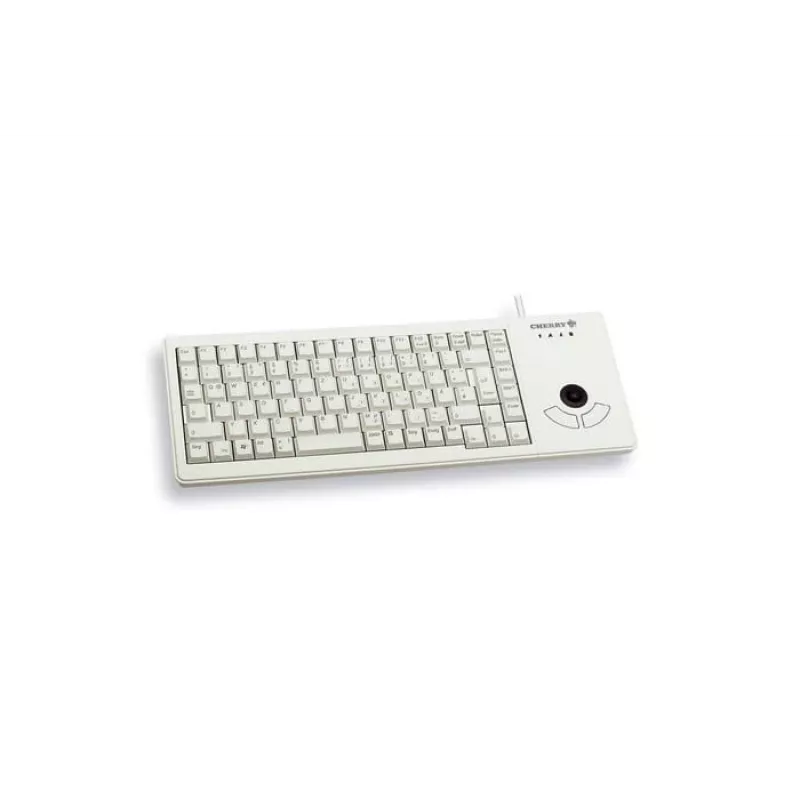CHERRY XS Trackball tastatūra Universāla USB QWERTZ Vācu Pelēka