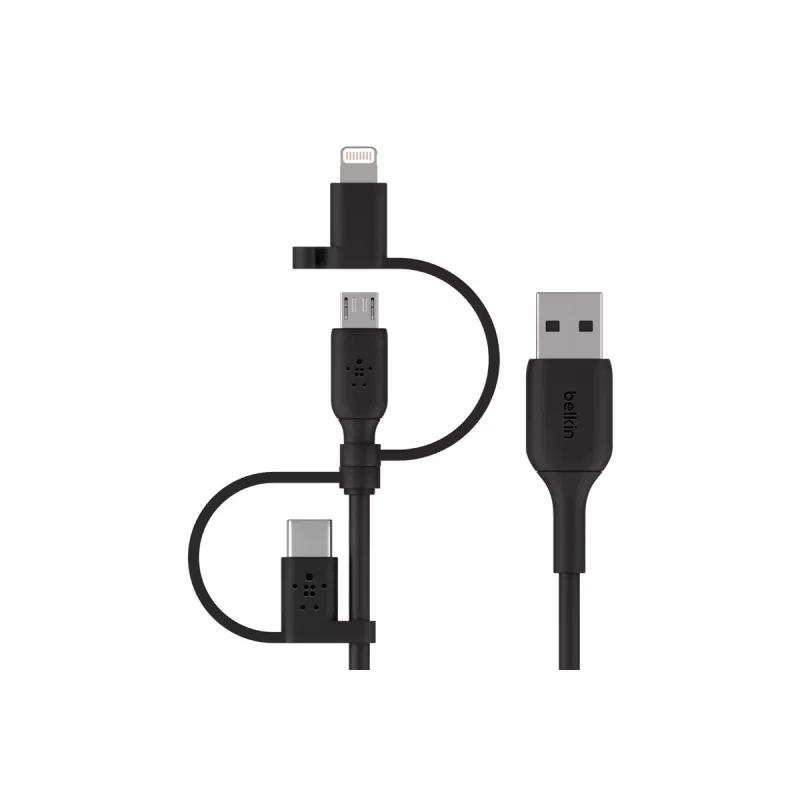Belkin Universal kabelis Lightning/Micro/USB-C