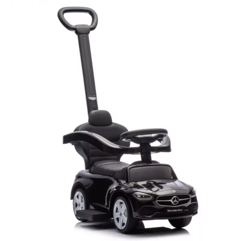 Stumjamā mašīnīte milly mally Mercedes C-Class Melns, modelis 6107