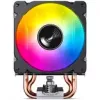 CPU dzesētājs Jonsbo CR-1400E 92mm ARGB melns — 92 mm ventilators, ARGB apgaismojums