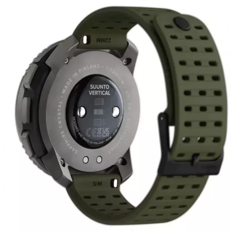 Suunto Vertical 3,56 cm (1,4) Punktmatrica 49 mm 280 x 280 pikseļi Skārienjūtīgs Melns GPS (satelīts)