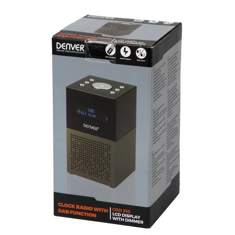 Pulksteņa radio Denver CRD-510