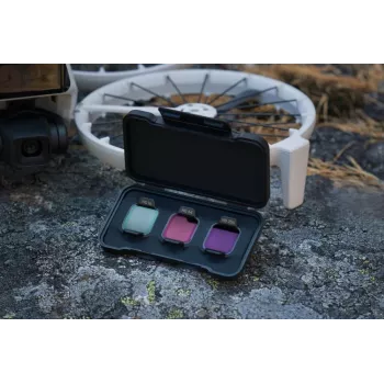 Neitrālu blīvuma filtru komplekts DJI Flip ND16 / ND64 / ND256 — trīs filtru komplekts saderīgiem DJI droniem