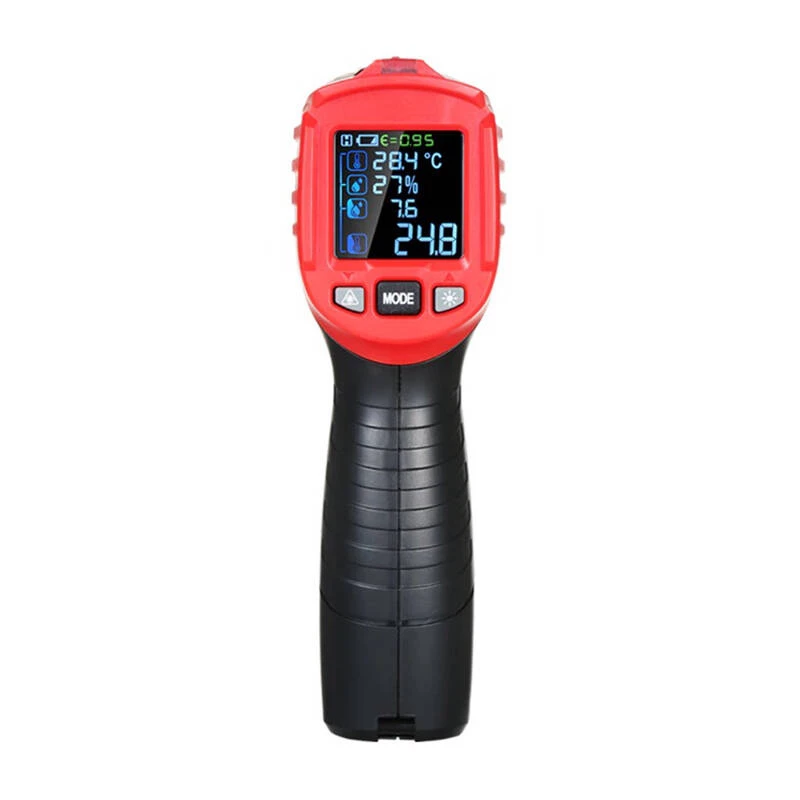 Digitālais lāzera pirometrs Habotest HT651D — bezkontakta infrasarkanā temperatūras mērītājs
