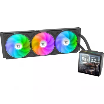 CPU šķidruma dzesētājs THERMALTAKE TH360 V3 Ultra ARGB Sync AIO melns