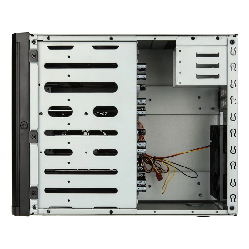 Datora korpuss Silverstone SST-DS380B Mini-ITX melns