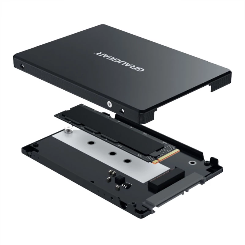 Montāžas komplekts GRAUGEAR G-CV-M2T25 Melns Alumīnijs