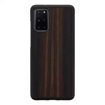 Aizsargapvalks Samsung Galaxy S20+ — vīrs un koks — melnkoka melns