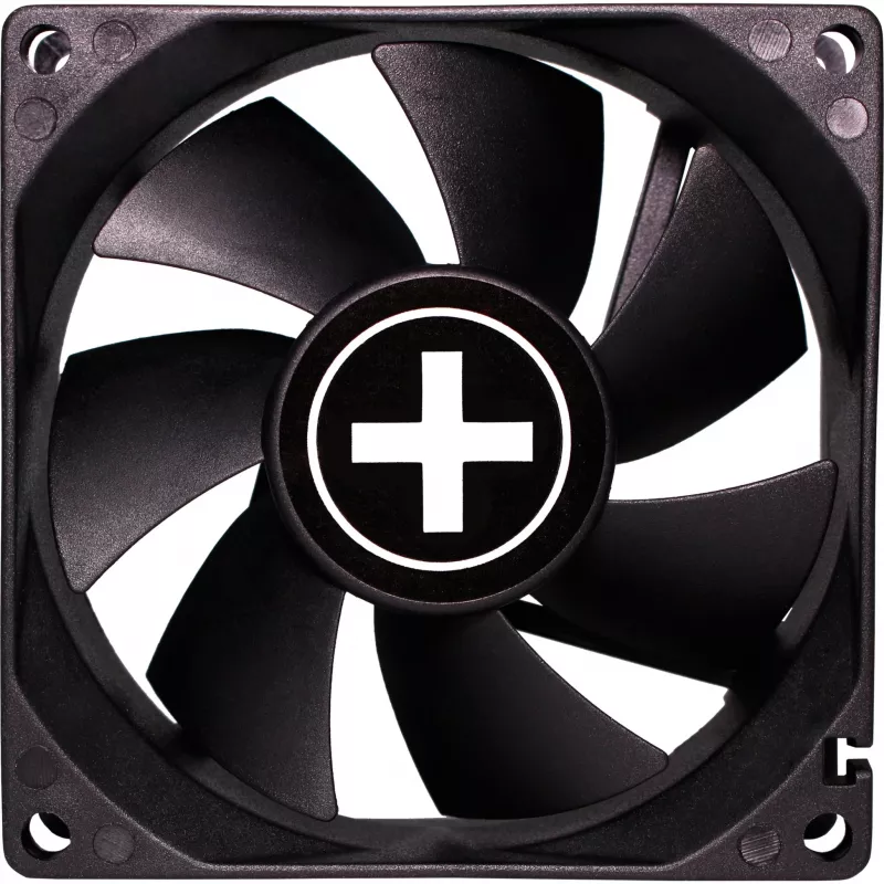 Xilence XF034 80mm melns korpusa ventilators