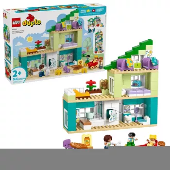 LEGO DUPLO 10470 3-in-1 Modernā ģimenes māja ar figūrām