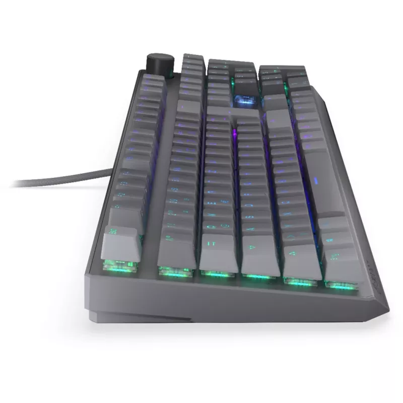 Thock V2, spēļu tastatūra pelēka, DE-izkārtojums, ENDORFY Red