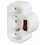 Hama 00108846 strāvas kontaktdakšas adapteris Tips F Universāls Balts