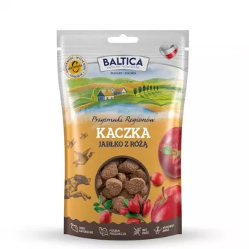 BALTICA regional treats Pīle ar ābolu un rozi - suņu gardums - 100g