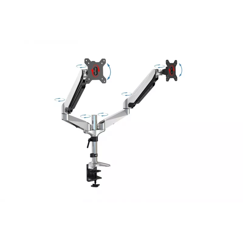 Digitus Divu monitoru stiprinājums, 2x 32, 2x 8 kg