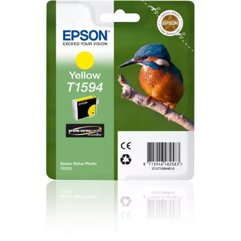 Kasetne EPSON T1594 1 x 17 ml Ultrachrome Hi-Gloss2 dzeltena
