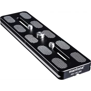 Walimex Mantona Ātrās atbrīvošanas plate Arca Swiss, 140 mm melna (1021465)