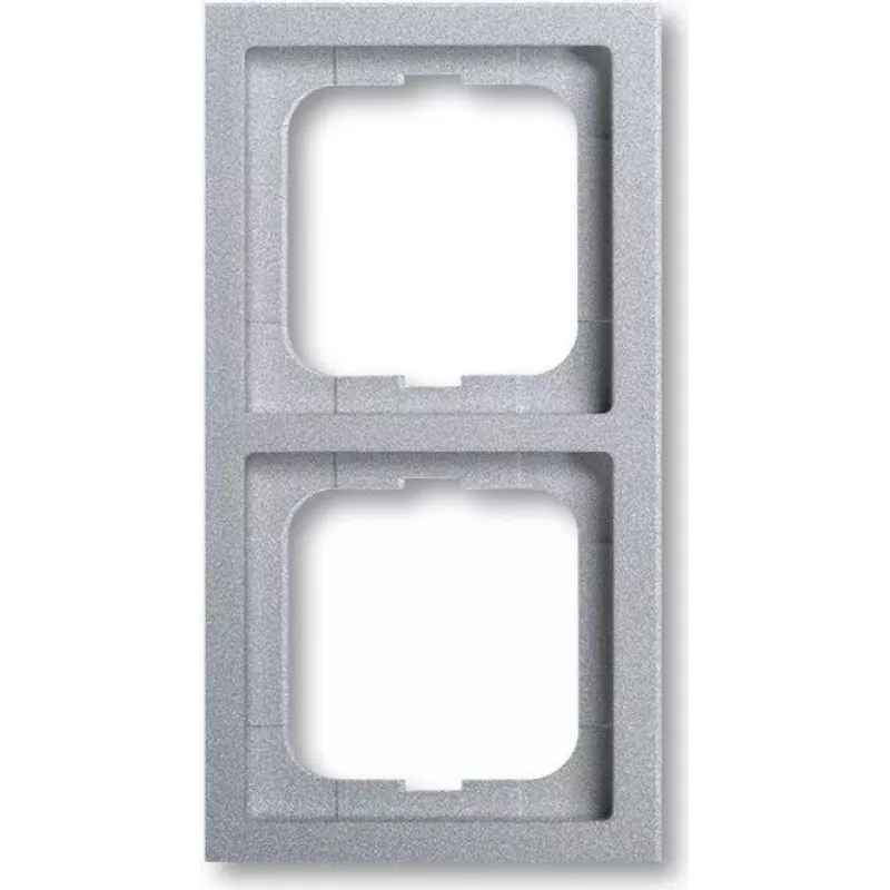 Busch-Jaeger 1754-0-4302. Produktfarbe: Aluminium, Markenkompatibilität: Busch-Jaeger. Breite: 80 mm, Höhe: 151 mm, Dicke: 1,1 cm (2CKA001754A4302)