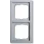 Busch-Jaeger 1754-0-4302. Produktfarbe: Aluminium, Markenkompatibilität: Busch-Jaeger. Breite: 80 mm, Höhe: 151 mm, Dicke: 1,1 cm (2CKA001754A4302)