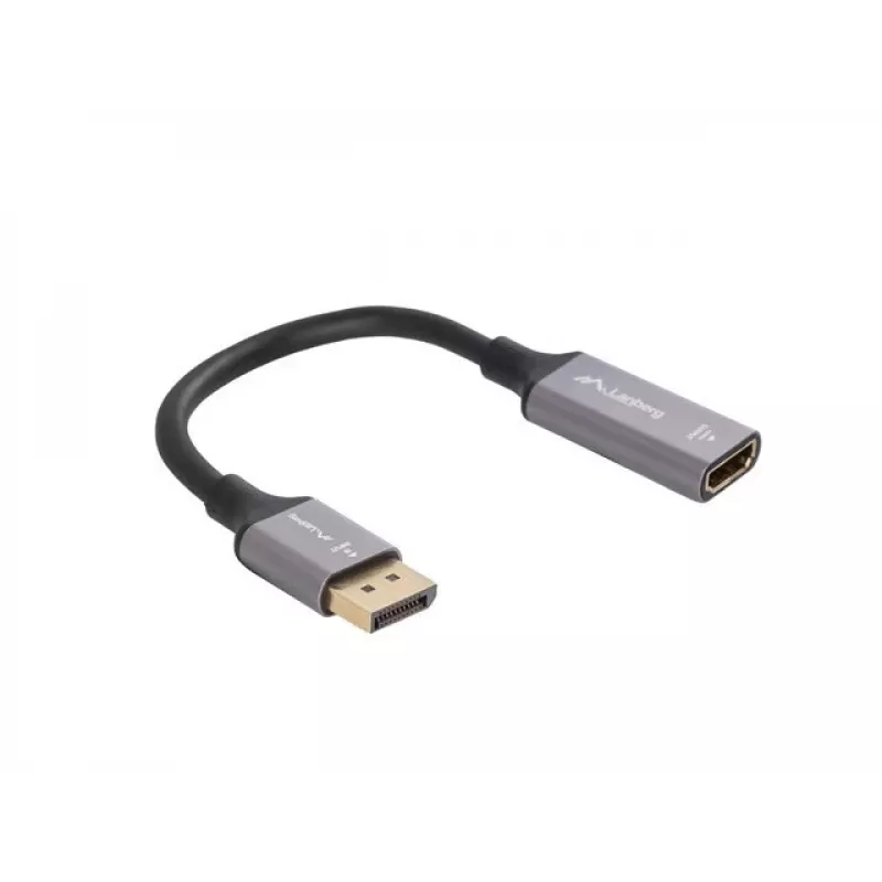 Lanberg AD-DP-HD-04 video kabeļa adapteris 0.2 m DisplayPort HDMI