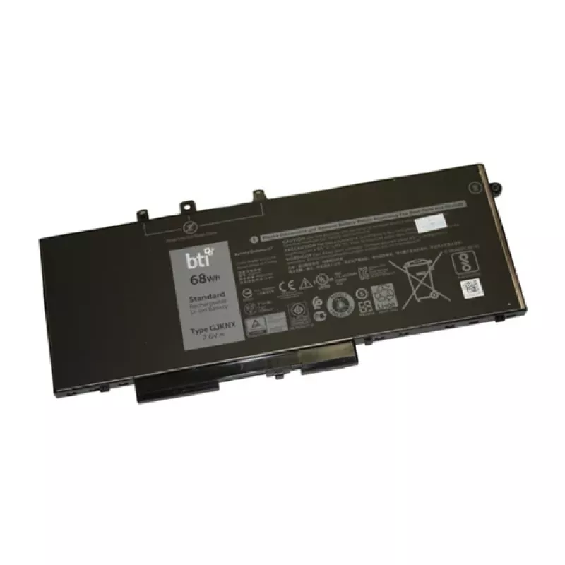BTI klēpjdatora akumulators (ekvivalents: Dell 451-BBZG, Dell GJKNX, Dell 5YHR4, Dell 0GJKNX, Dell FPT1C, Dell GD1JP, Dell 451-BBZT)