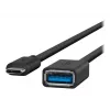Belkin USB 3.0 Socket 5GBit/s USB-C uz USB-A 1m Pelēks (F2CU036BTBLK)