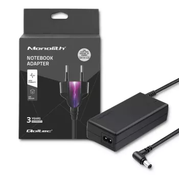 klēpjdatora tīkla adapteris Qoltec 65W 3.42A 19V 5.5x2.5 50068.65