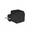 Smart Plug Denver PLO-108 Melns Outdoor IP44 Wired Wireless
