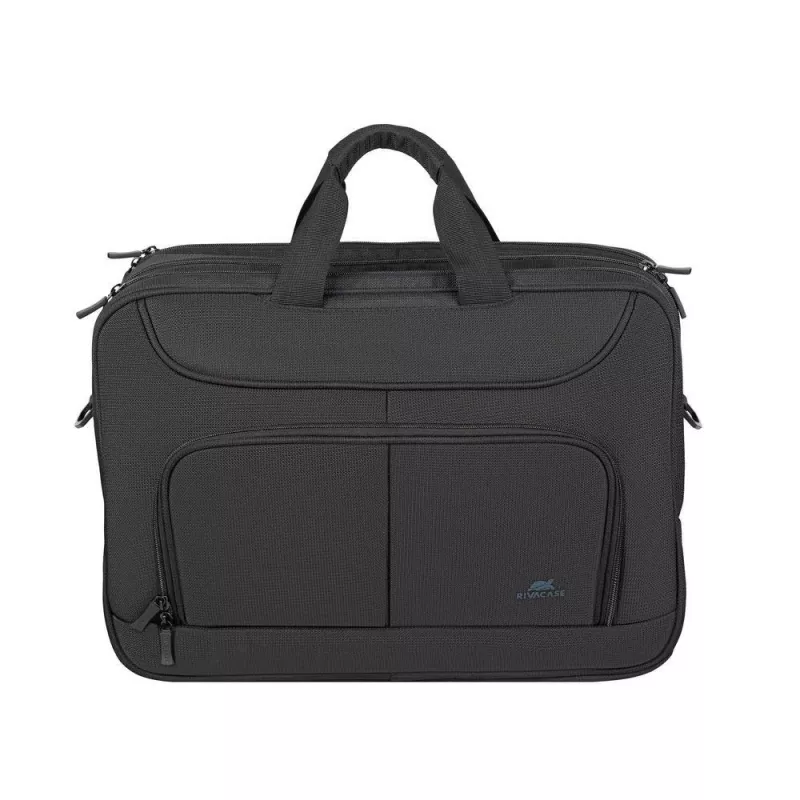 Toploader soma Rivacase 8432 klēpjdatora futrālis 39,6 cm (15,6 collas) Melns