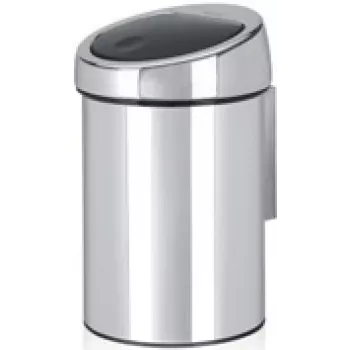 Atkritumu tvertne BRABANTIA Touch Bin 3 L Brilliant Steel modelis 36 39 62