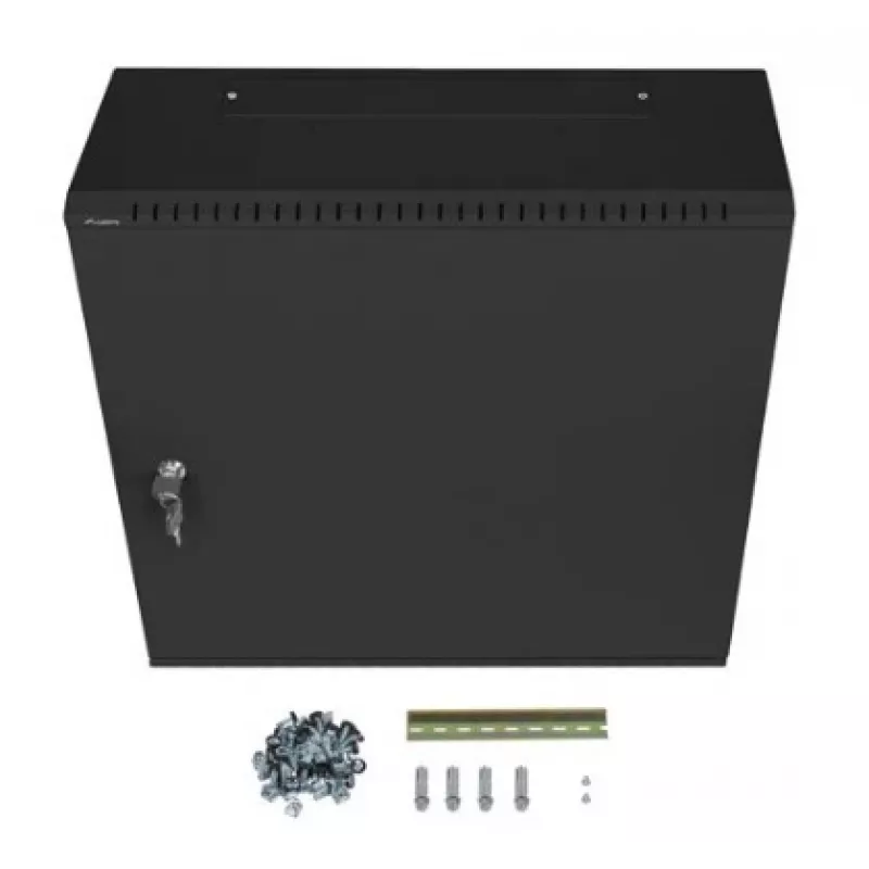 Lanberg WAF1-5203-06-00B sienas skapis 6U Sienas stiprinājuma skapis Melns