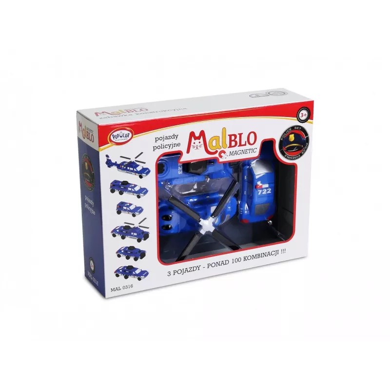 Vehicle set Popular Playthings Mix or Match Vehicles Police
