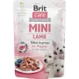 Mitrā kucēnu barība Brit Mini Puppy Lamb vienas porcijas paciņā 85 g mazām šķirnēm