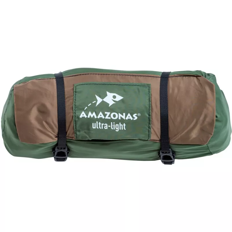 Adventure Moskito Hammock Thermo AZ-1030430, kempinga šūpuļtīkls zaļš/brūns