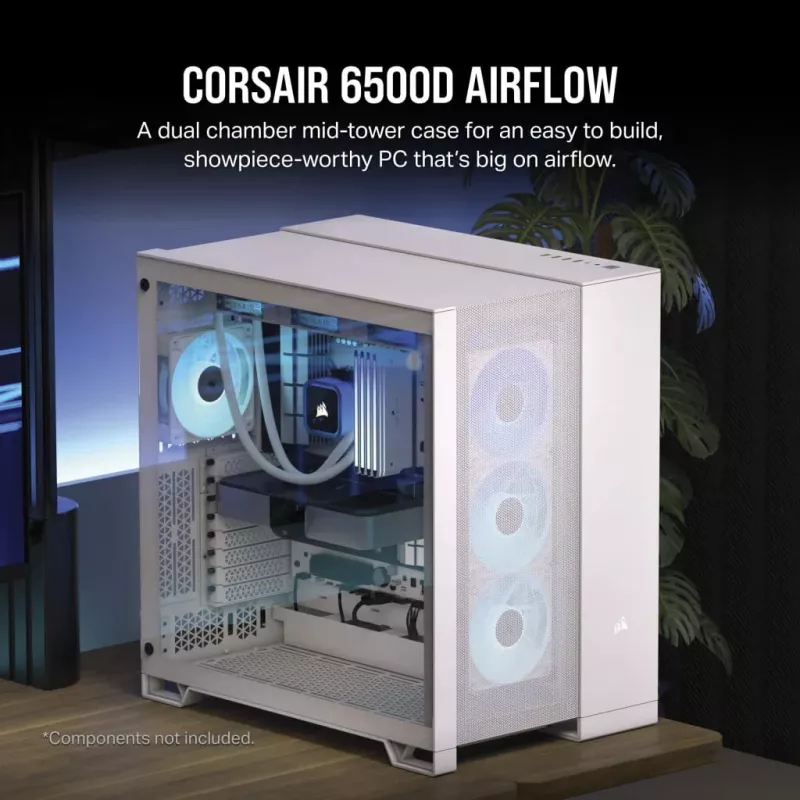 Corsair 6500D AIRFLOW Midi Tower balta