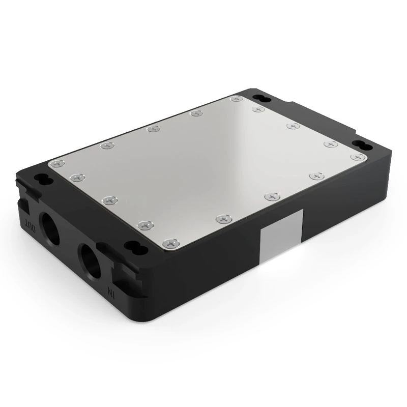Ūdens bloks Alphacool 13498 Acetal Copper Melns Silver 75.5x118.5x20.5mm
