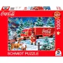 Puzzle Schmidt Spiele Coca Cola Christmas Truck 1000 pcs