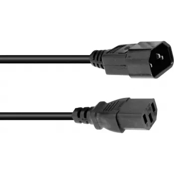 Strāvas pagarinātāja kabelis Omnitronic Kaltgeräte 3x1,0 mm², 3 m garš