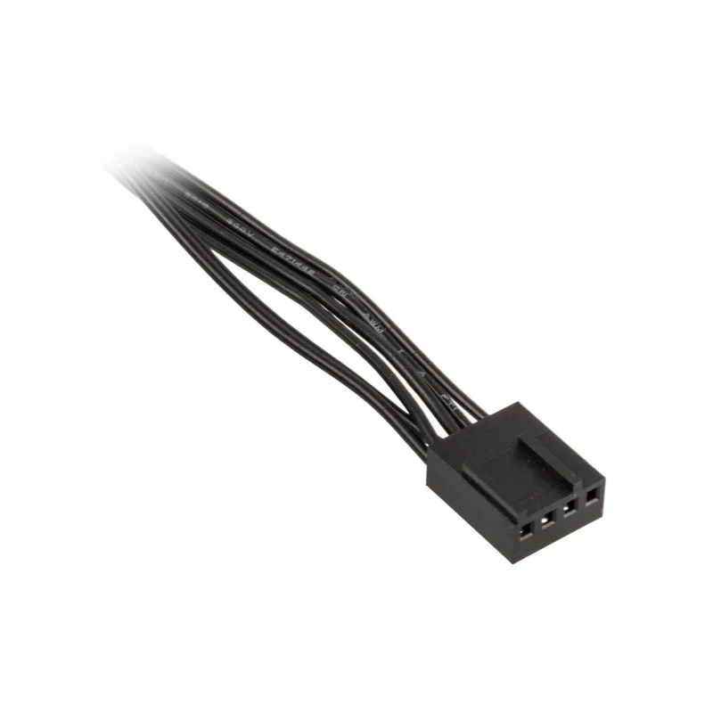 Ventilatora sadalītāja kabelis Kolink 1-uz-4 PWM 35 cm, 4-pin PWM uz 4×4-pin PWM + SATA