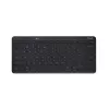 Trust Lyra tastatūra Universal RF Wireless + Bluetooth QWERTY US English melna