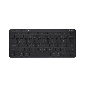 Trust Lyra tastatūra Universal RF Wireless + Bluetooth QWERTY US English melna