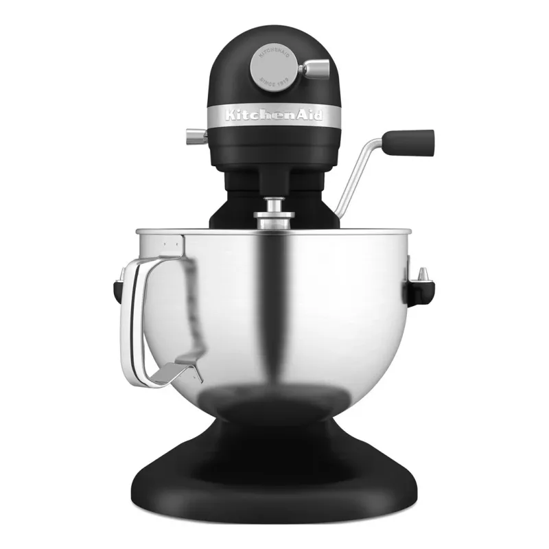 KitchenAid 5KSM60SPXEBM Statīva mikseris 375 W Melns, Pelēks, Nerūsējošais tērauds