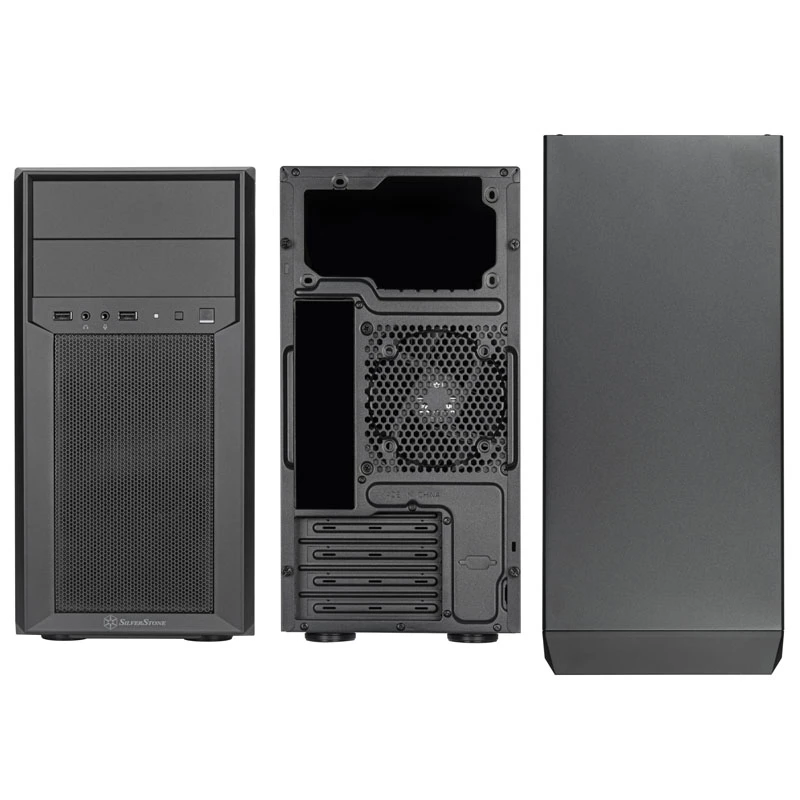 Silverstone SST-FA313-B Micro-ATX korpuss (SST-FA313-B)