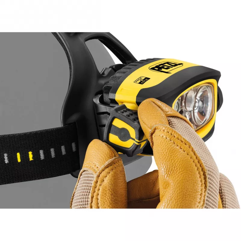 Galvas lukturītis Petzl Duo S melns dzeltens