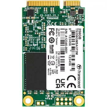 Transcend MSA372M - SSD - 256GB - iekšējais - mSATA - SATA 6Gb/s (TS256GMSA372M)