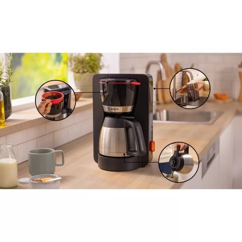 Bosch TKA6M273 kafijas automāts Pilienu kafijas automāts 1.1 L