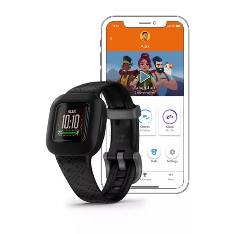 Garmin Vivofit Jr. 3 MIP aproces aktivitātes izsekotājs 1,4 cm (0,55 inch) Melns