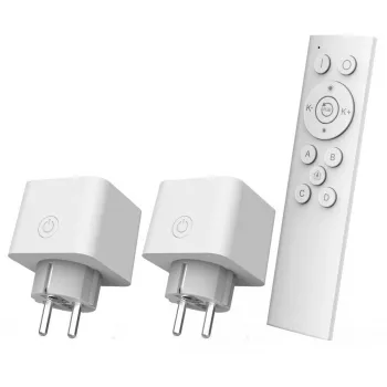 Viedās mājas kontaktligzdas startera komplekts Wi‑Fi TRUST 71399 — 2,4 GHz, balts, 0,25 kg